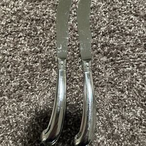 Gorham COLONIAL TIPT Glossy 2 Dinner Pistol Hollow Knives Stainless Japan 18/8